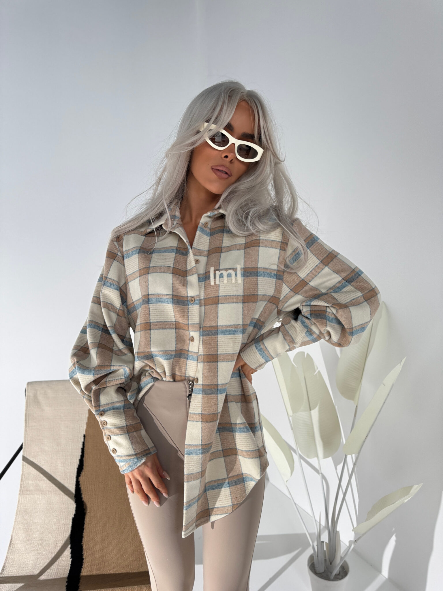 Koszula ICEBERG beż - obrazek 5