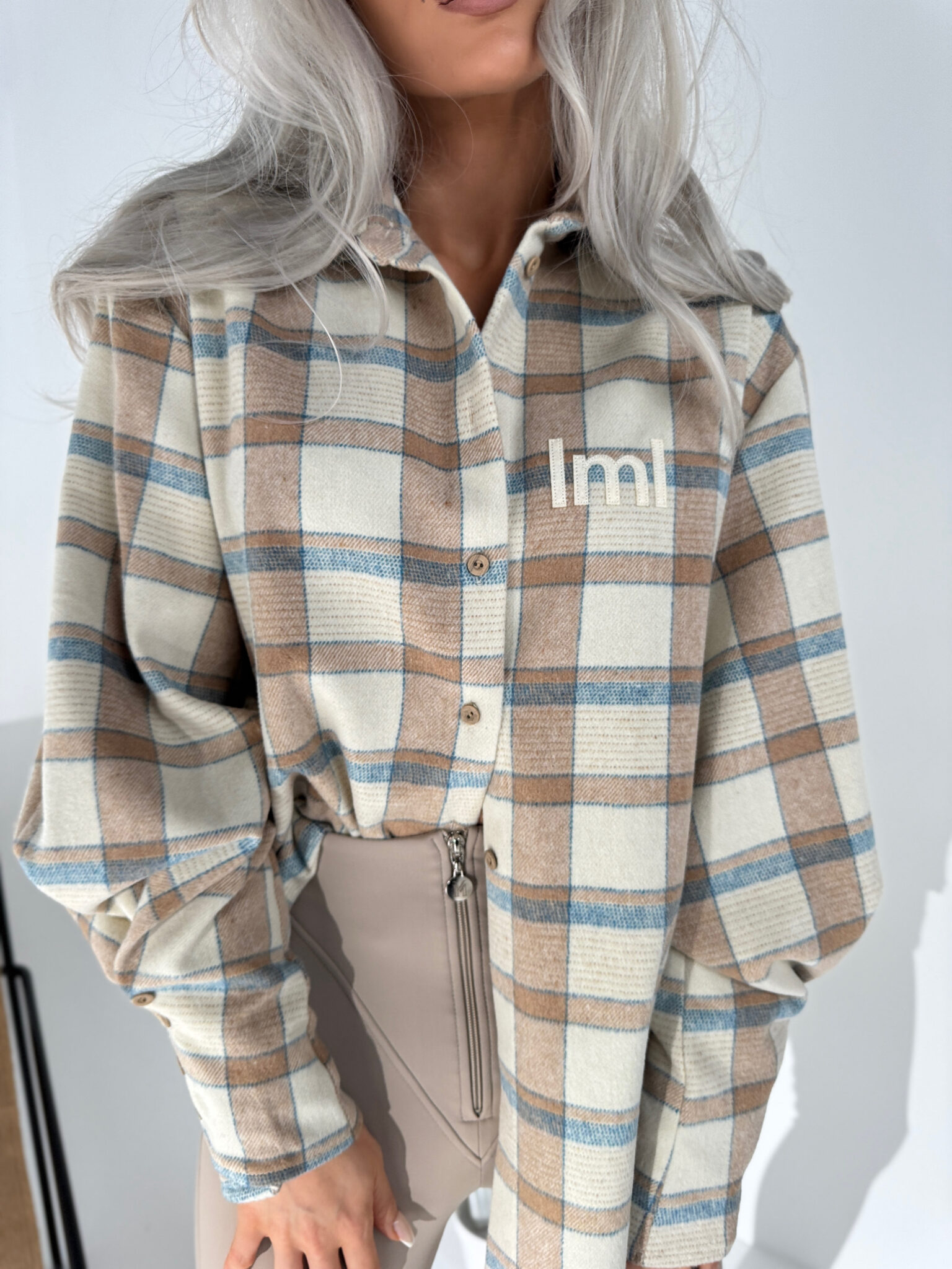 Koszula ICEBERG beż - obrazek 6