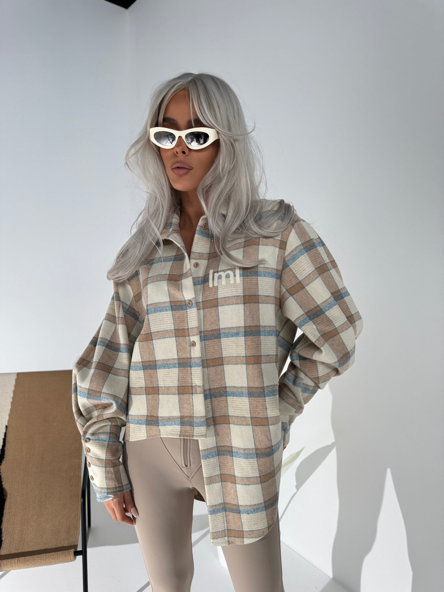 Koszula ICEBERG beż - obrazek 9