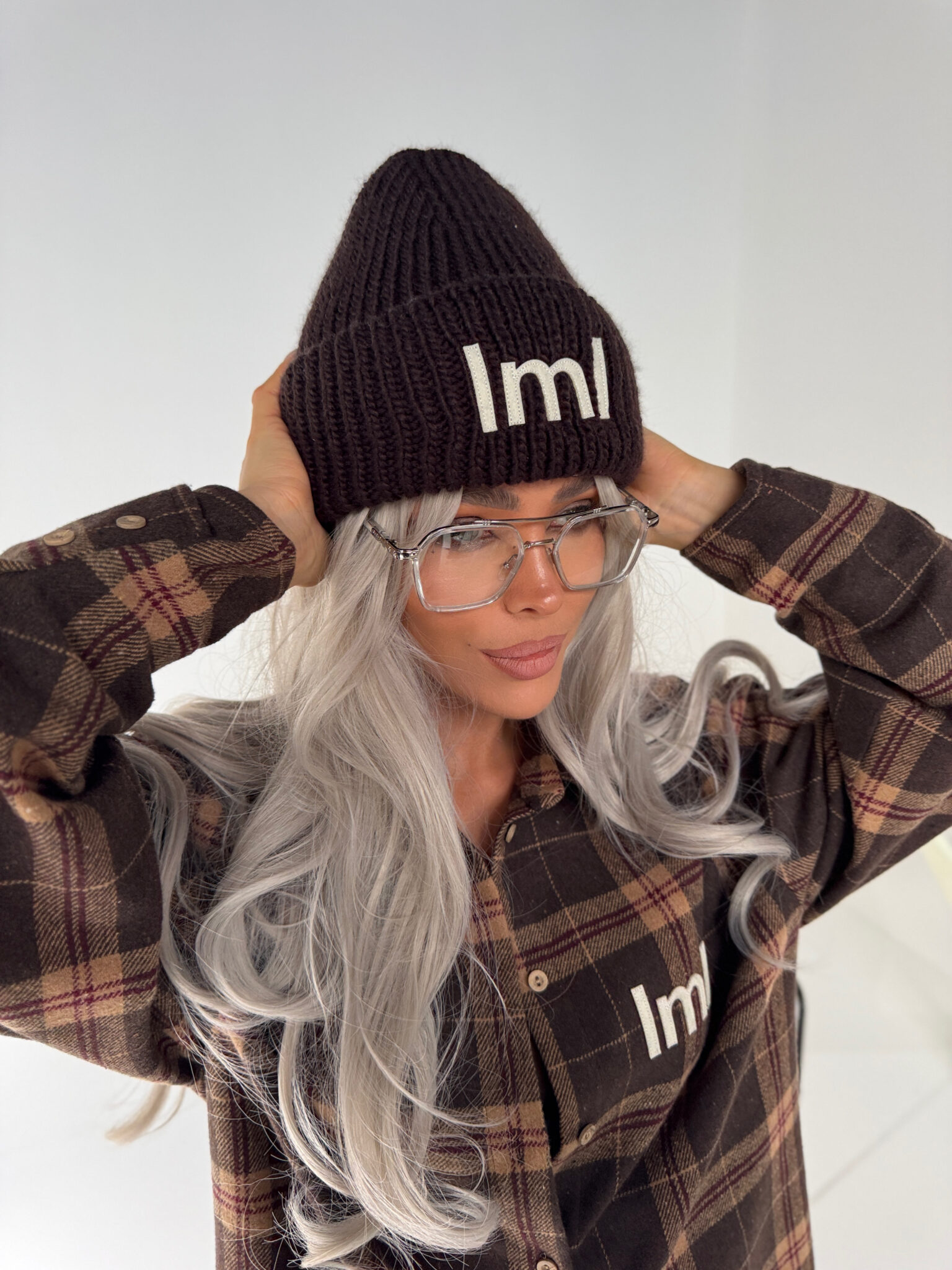 Czapka POLAR czekolada - obrazek 2