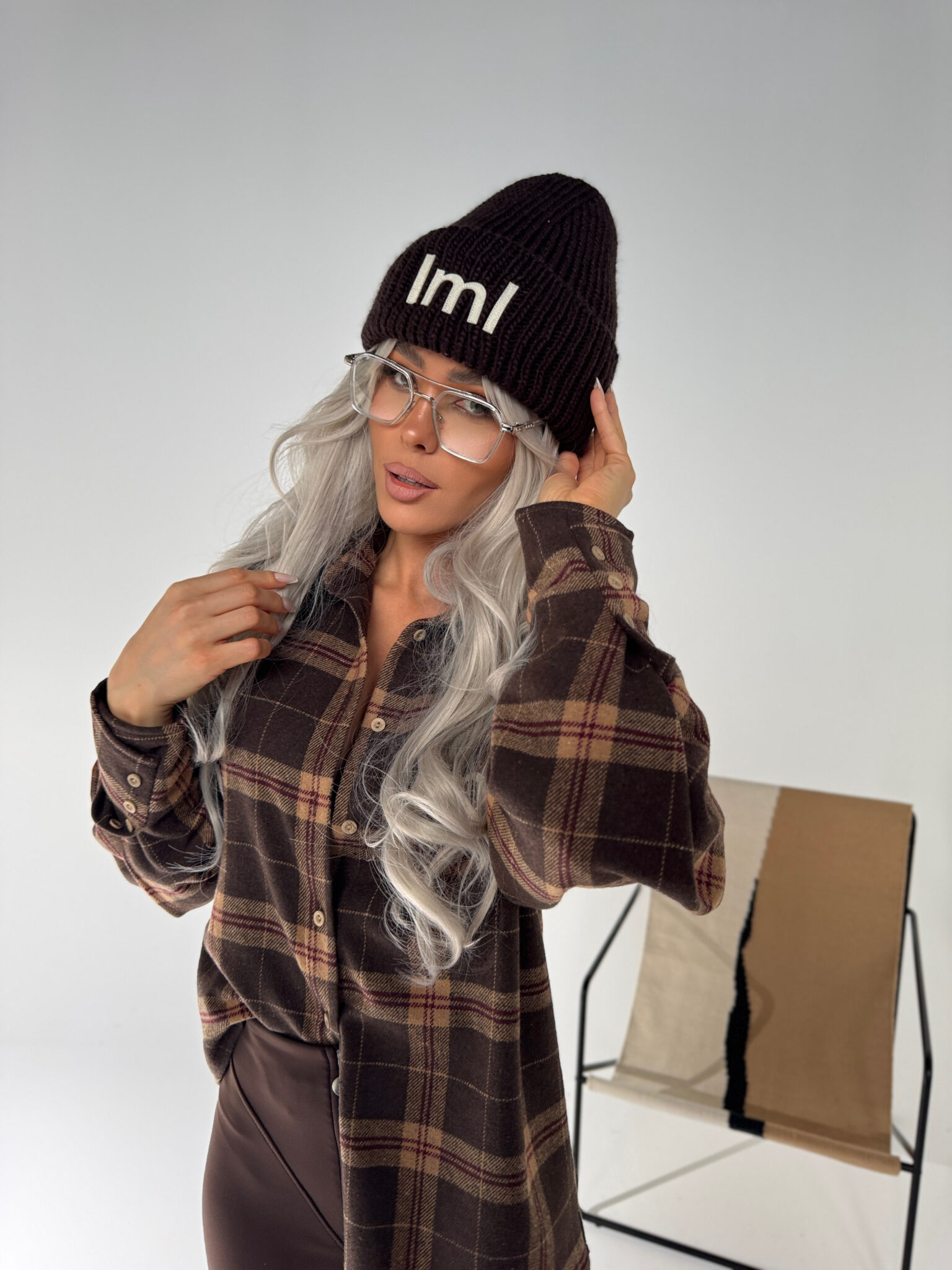 Czapka POLAR czekolada - obrazek 6