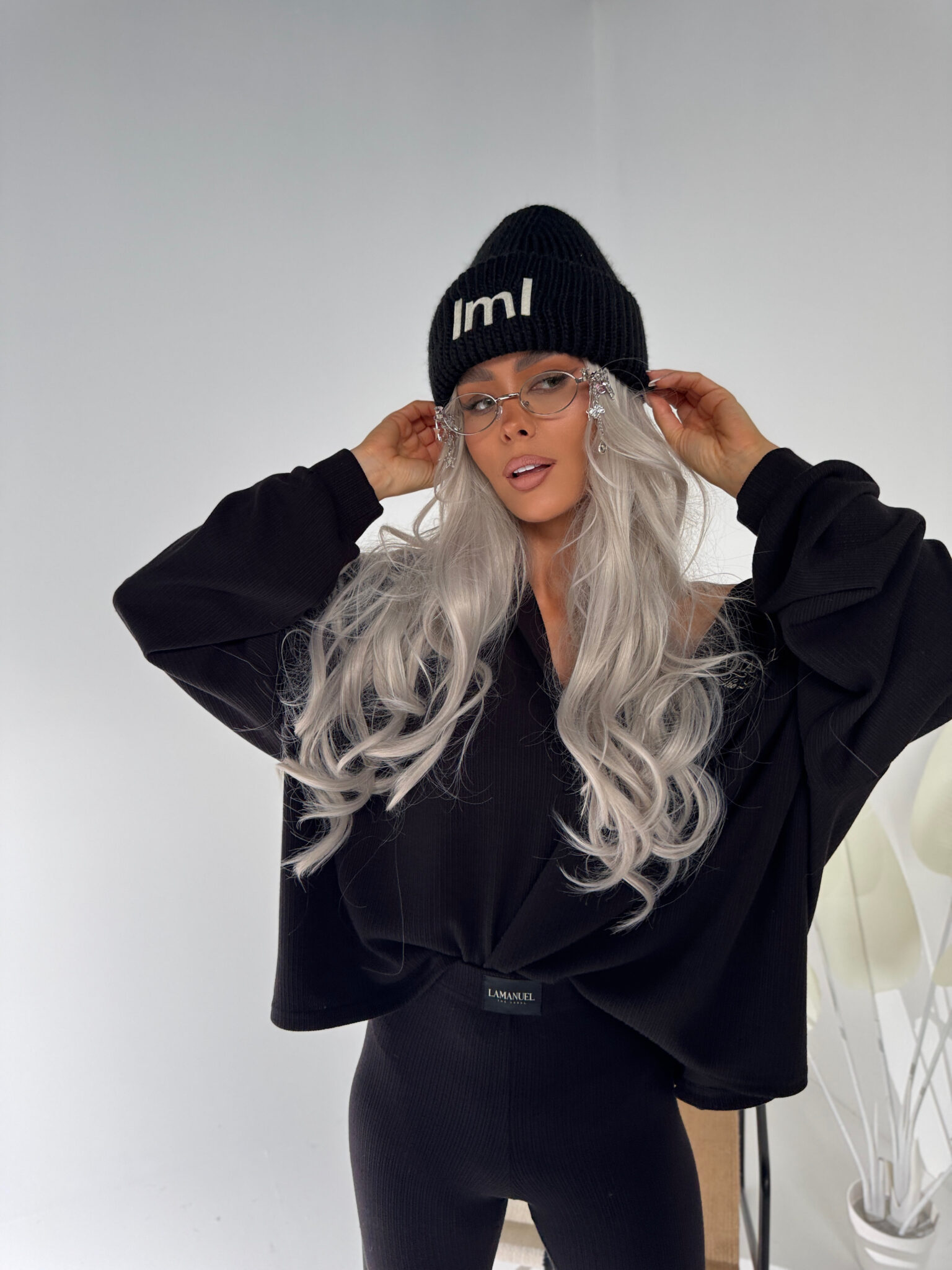 Czapka POLAR czarna - obrazek 2