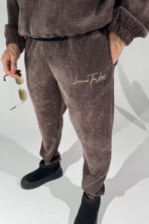 Spodnie KING czekolada