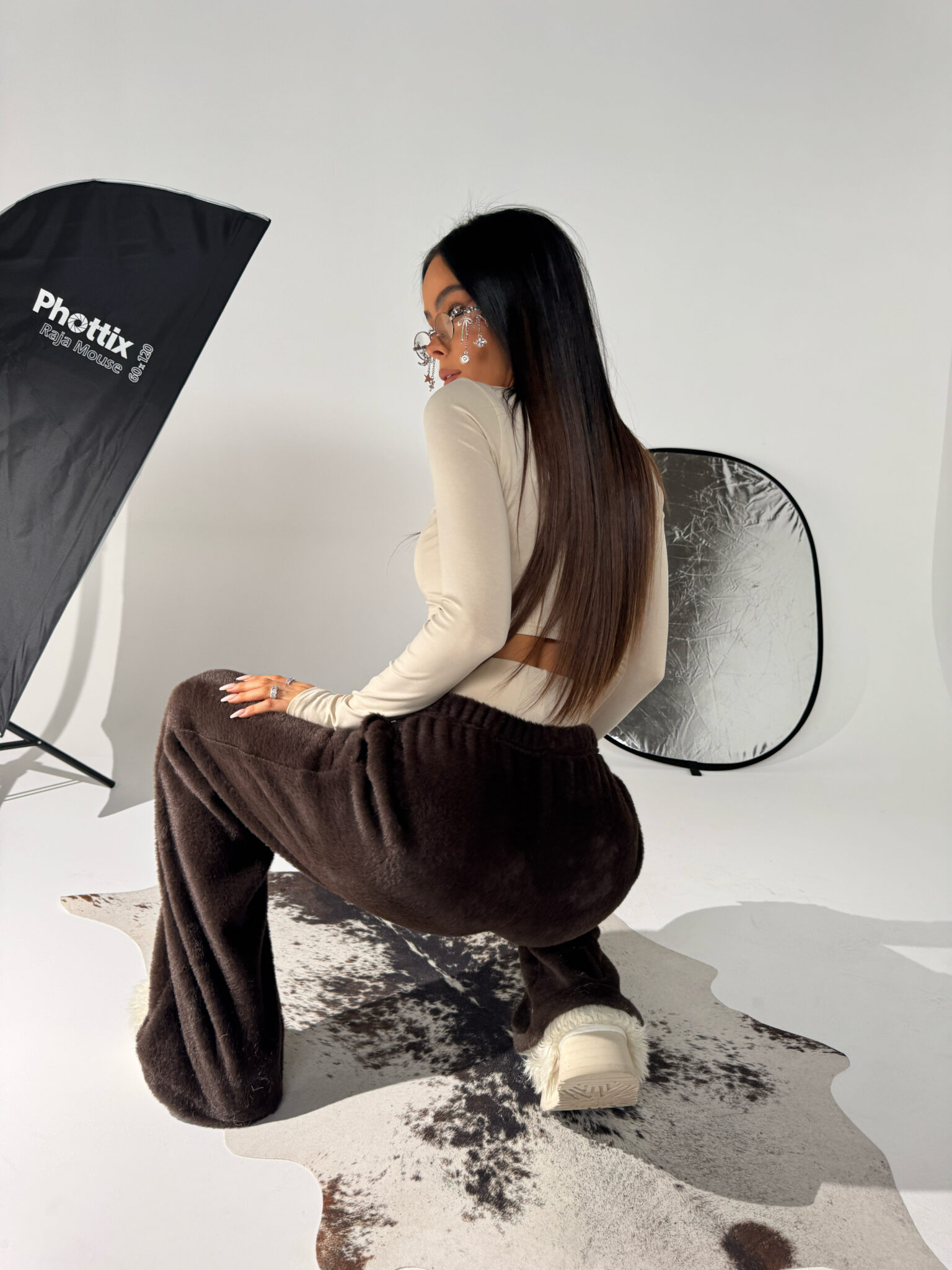 Spodnie TENDER czekolada - obrazek 4