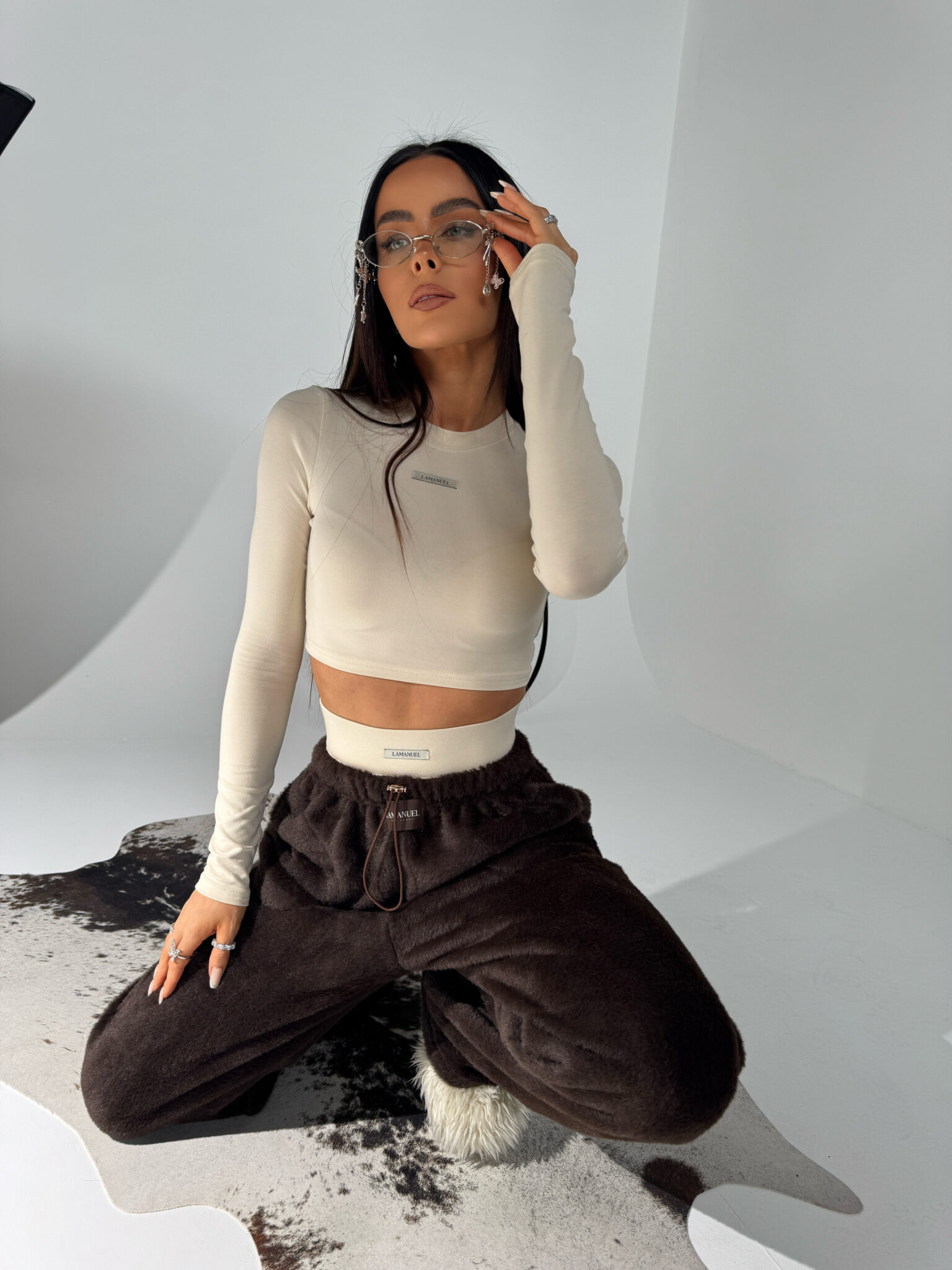 Spodnie TENDER czekolada - obrazek 2