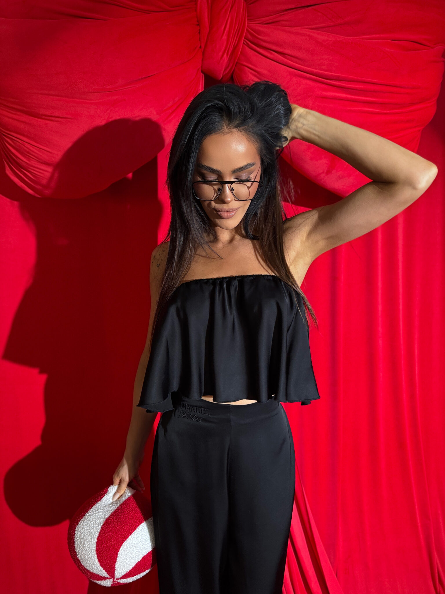 Komplet MUSE czarny - obrazek 6