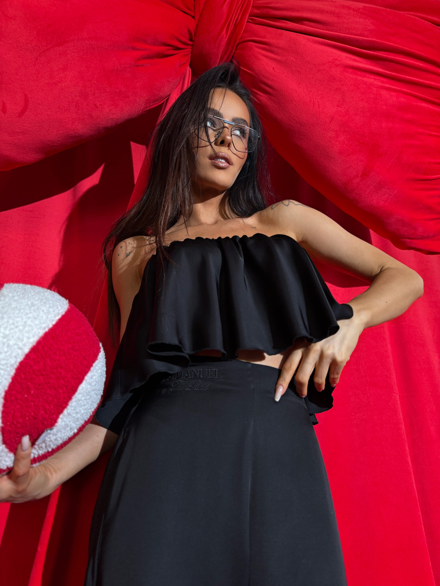 Komplet MUSE czarny - obrazek 3