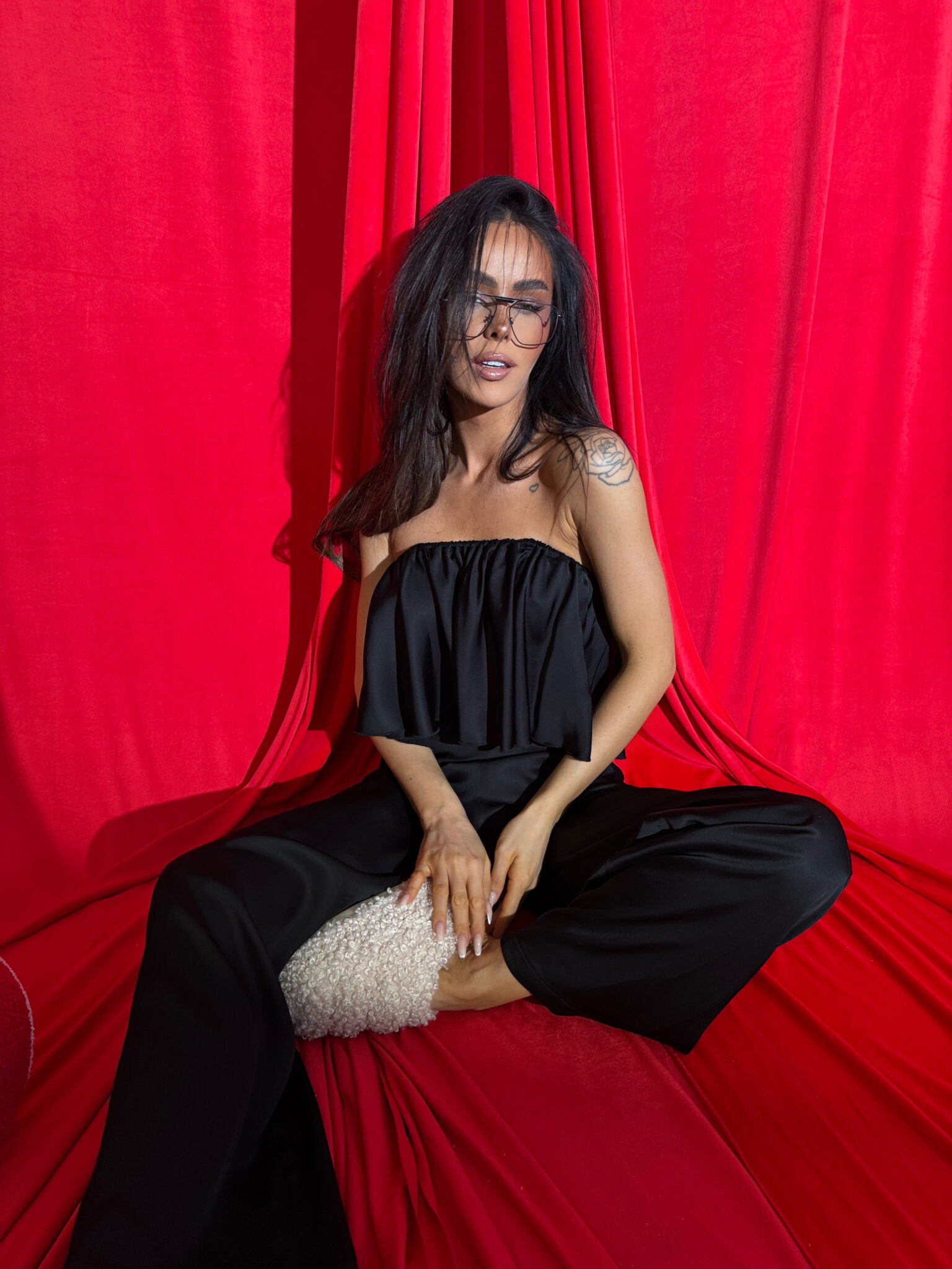 Komplet MUSE czarny - obrazek 10