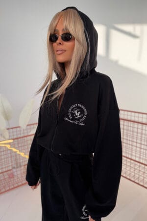 Bluza REGULAR czarna - obrazek 3