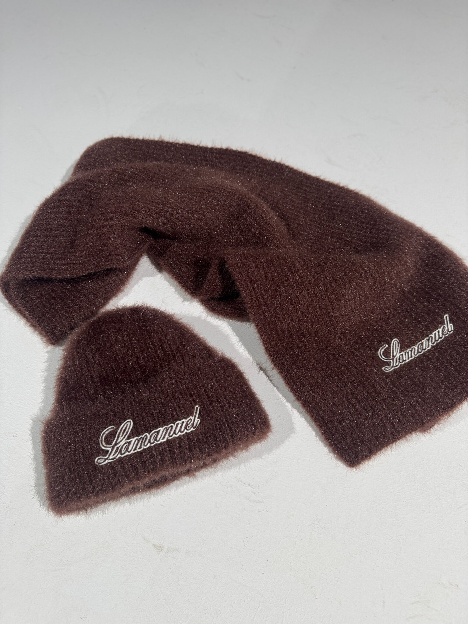 Czapka SNOWY czekolada - obrazek 3