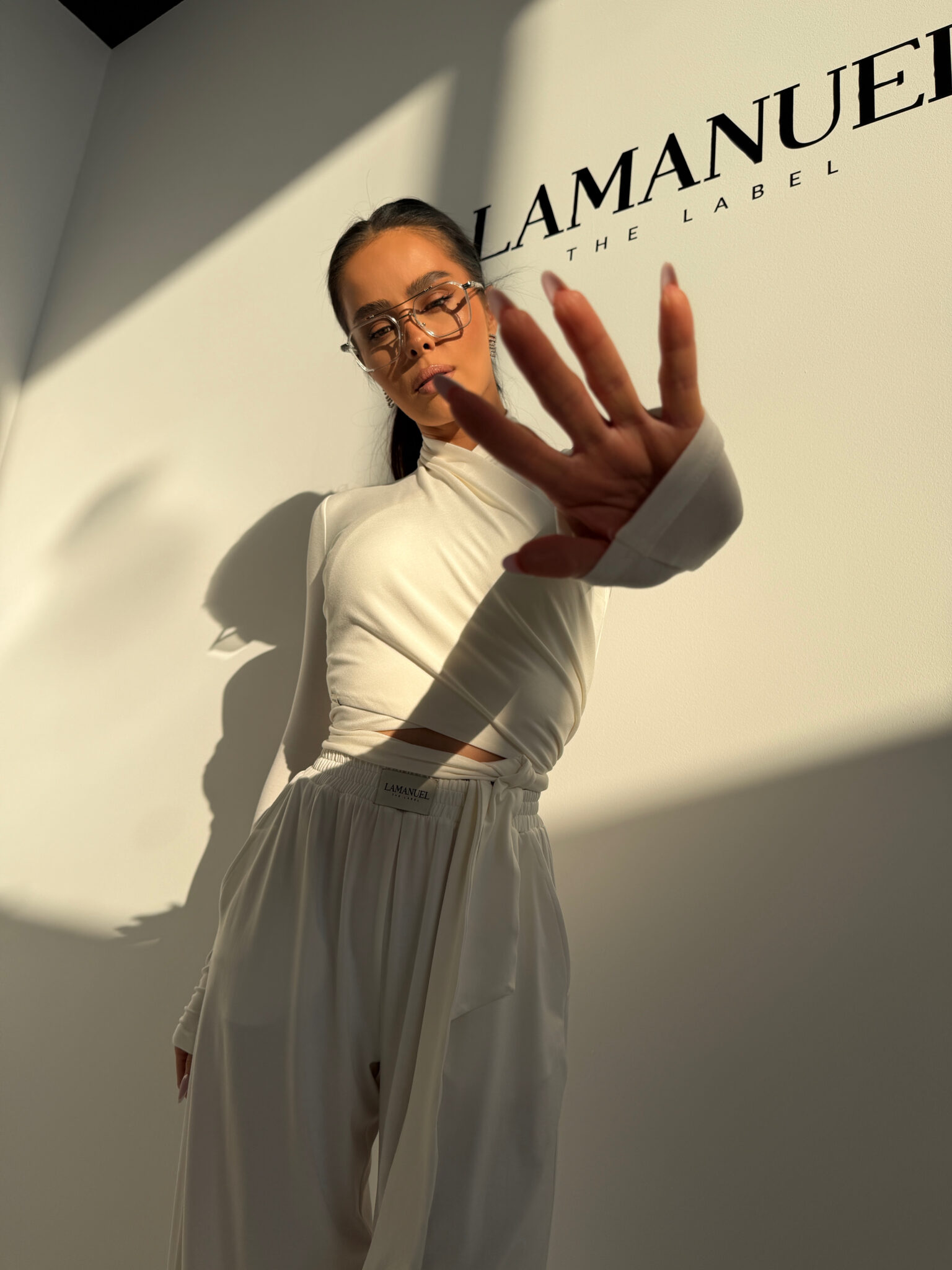 Top RIOT ecru - obrazek 7