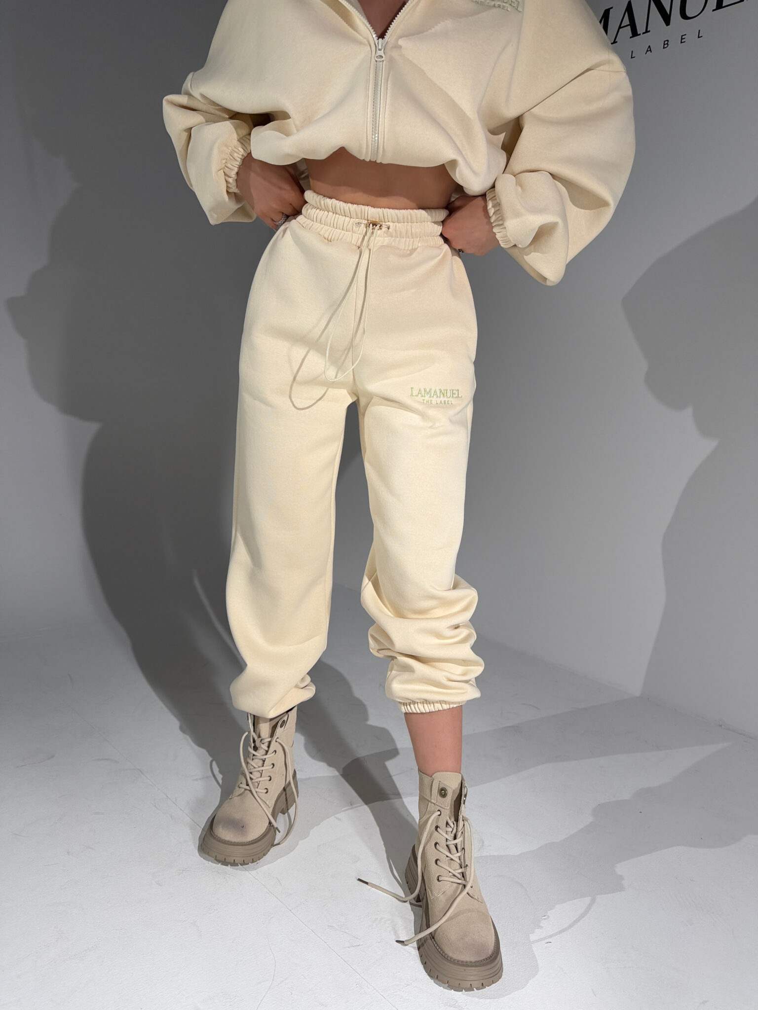 Spodnie FOODIE migdał - obrazek 4