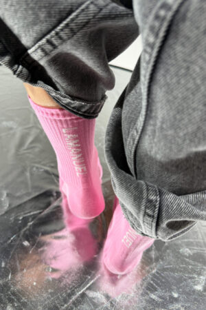 Skarpety EDIT baby pink