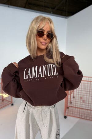 Bluza CREATIVE czekolada - obrazek 5