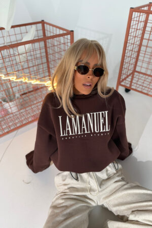 Bluza CREATIVE czekolada