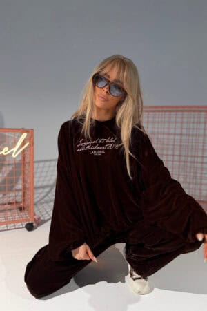 Bluza NUIT czekolada - obrazek 7