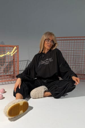 Bluza NUIT srebrna - obrazek 3