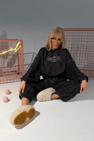 Bluza NUIT srebrna - obrazek 4