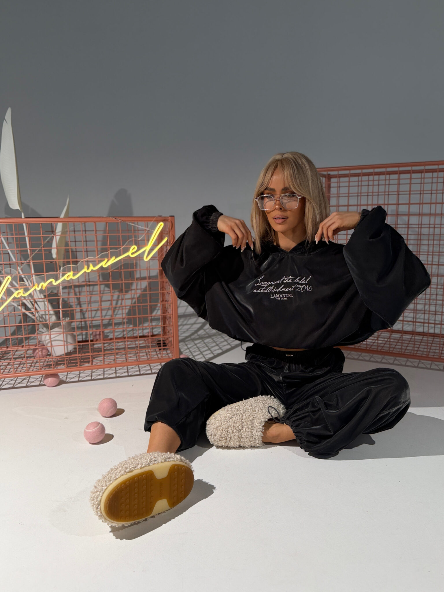 Bluza NUIT srebrna - obrazek 5