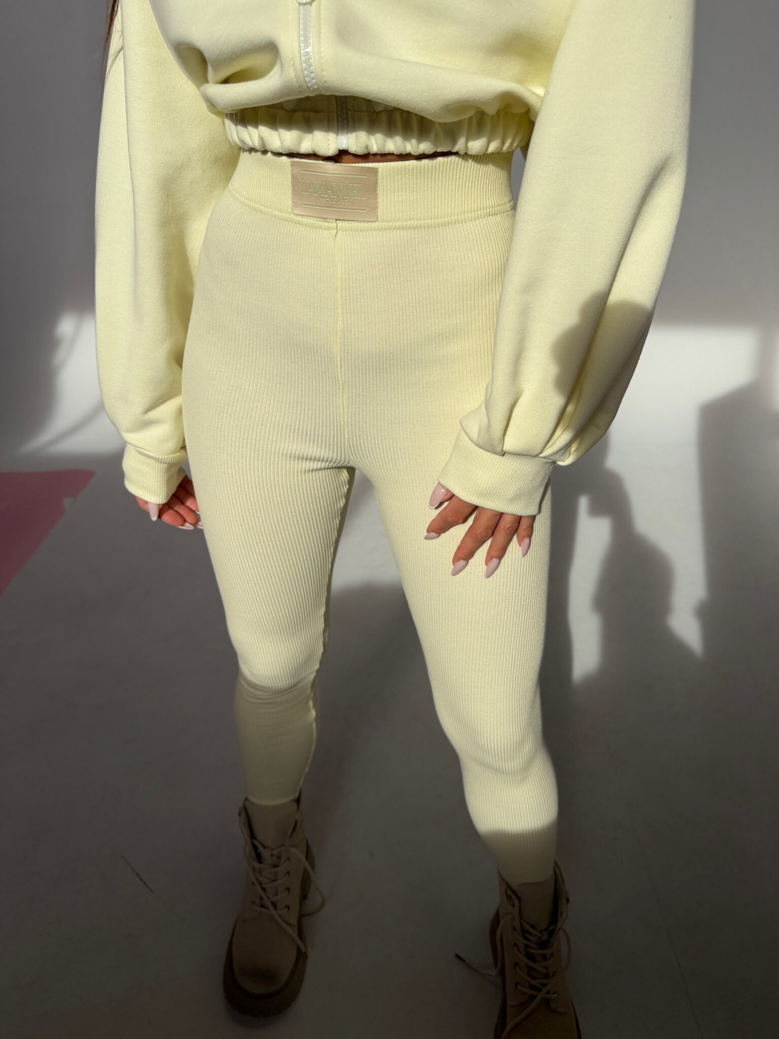 Legginsy DOLL cytryna - obrazek 5