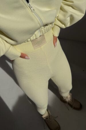 Legginsy DOLL cytryna - obrazek 3