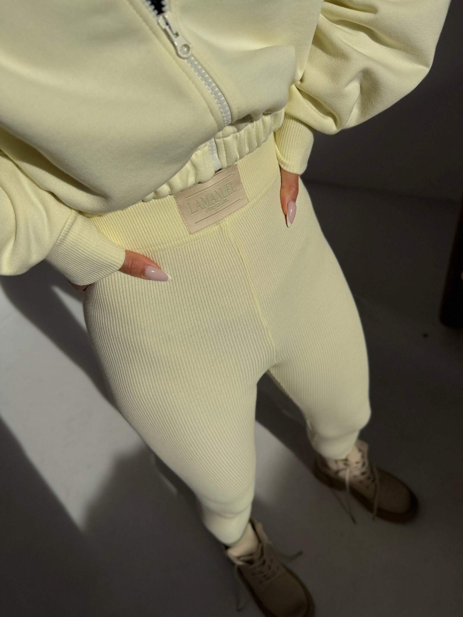 Legginsy DOLL cytryna - obrazek 3