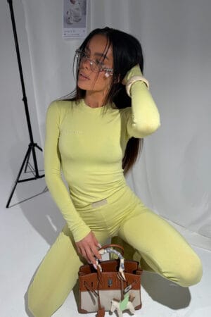 Legginsy PRIME limonka - obrazek 5