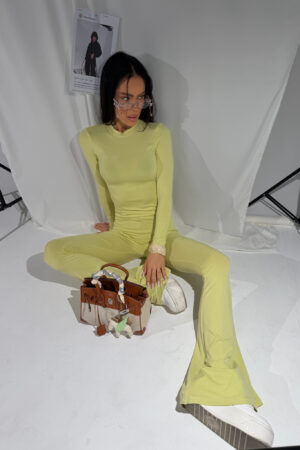 Legginsy PRIME limonka - obrazek 3