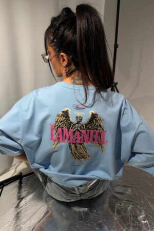 Tshirt LA CLUB błękit