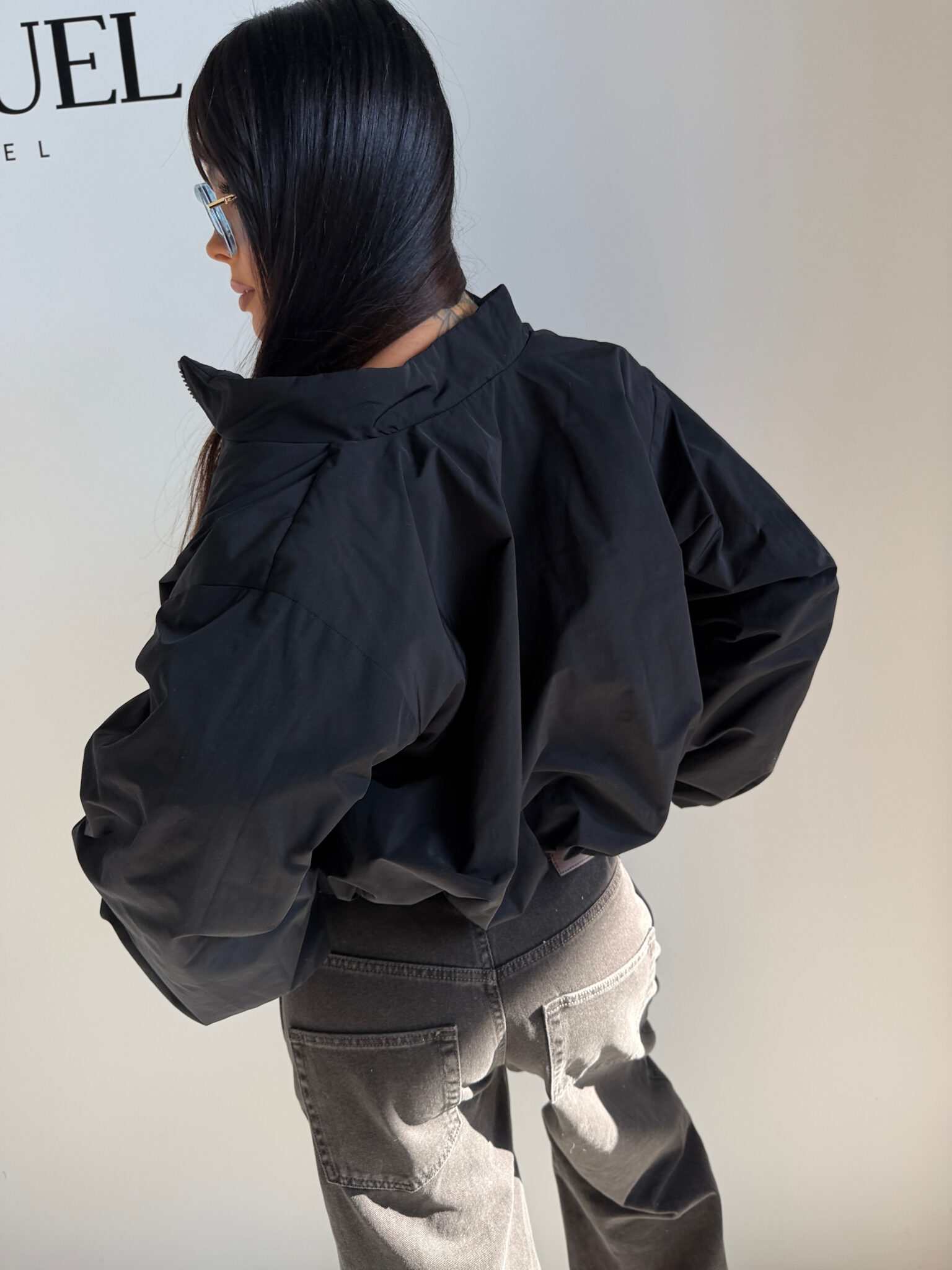 Kurtka BLOOM czarna - obrazek 4