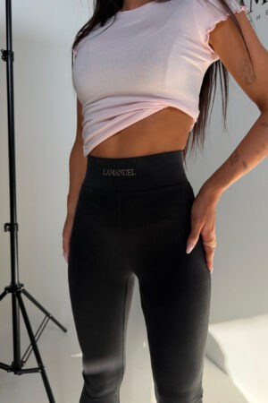 Legginsy BLESSED czarne - obrazek 3