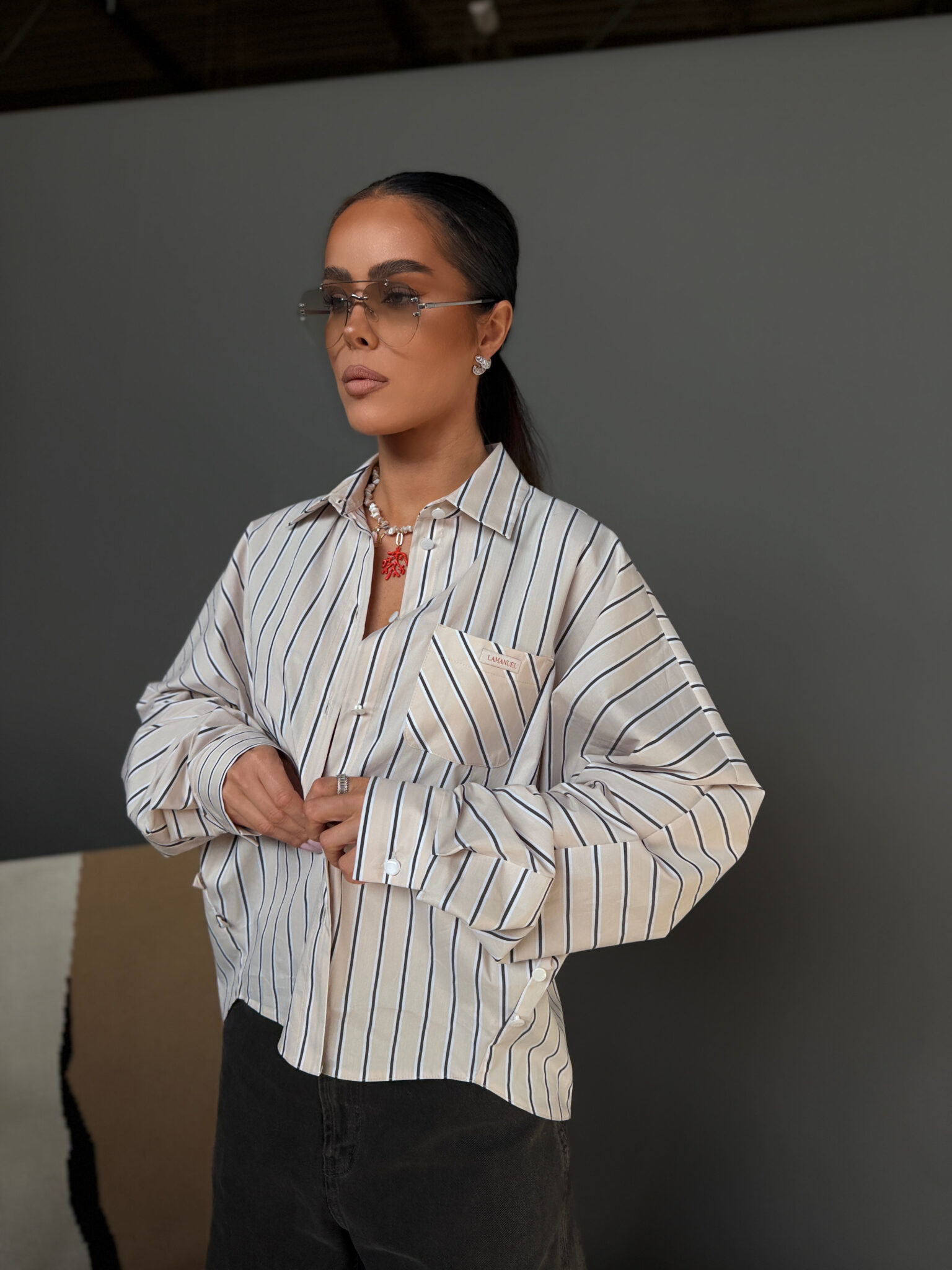 Koszula WHISPER beż - obrazek 11