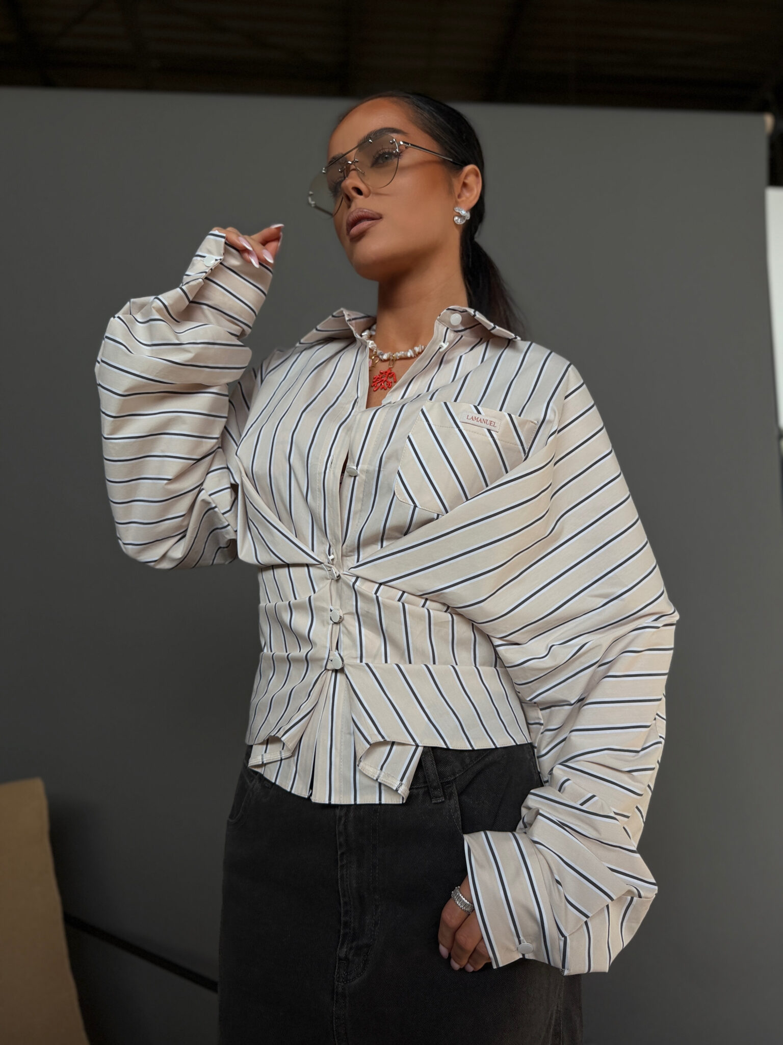 Koszula WHISPER beż - obrazek 7