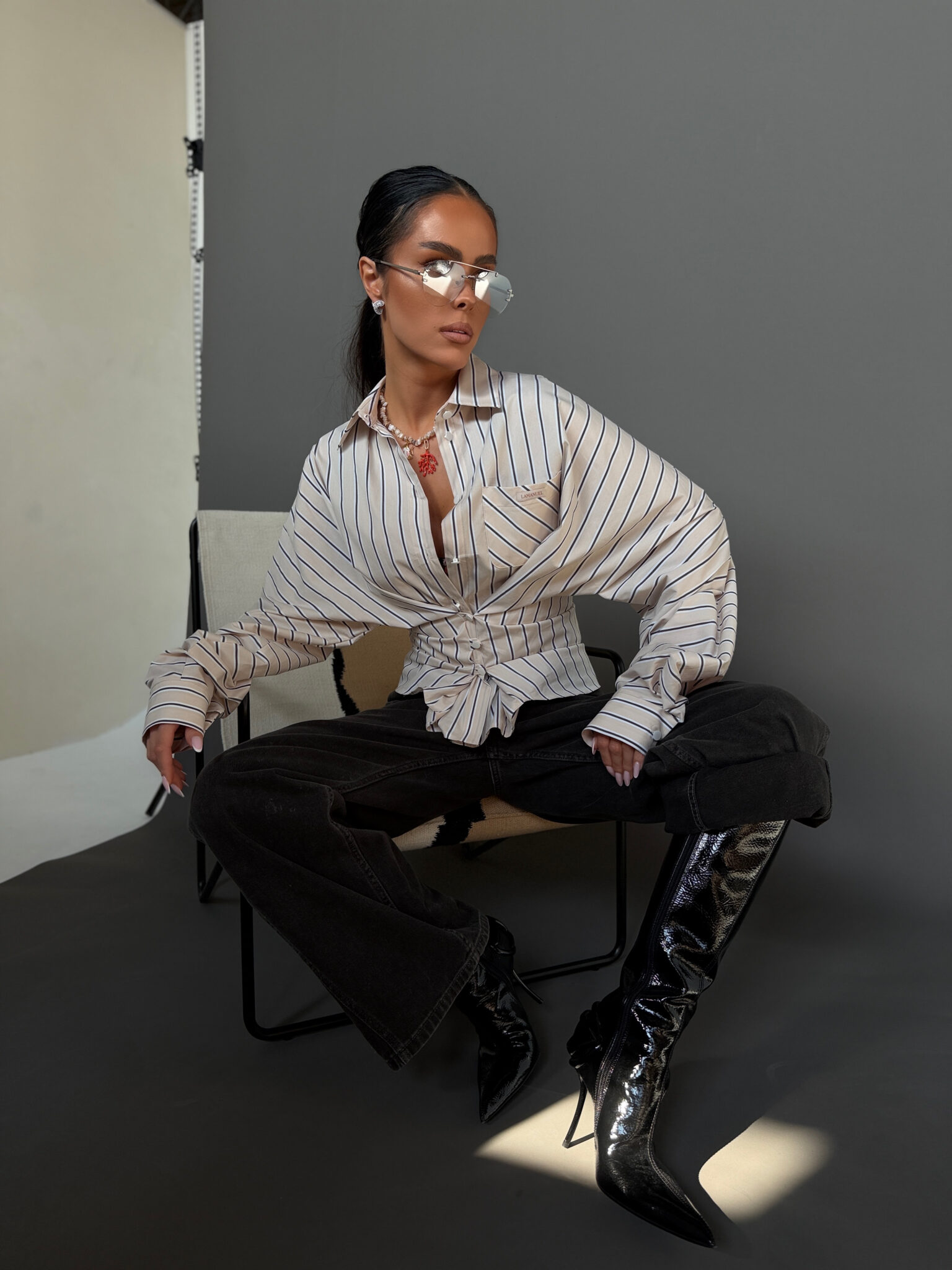 Koszula WHISPER beż - obrazek 3