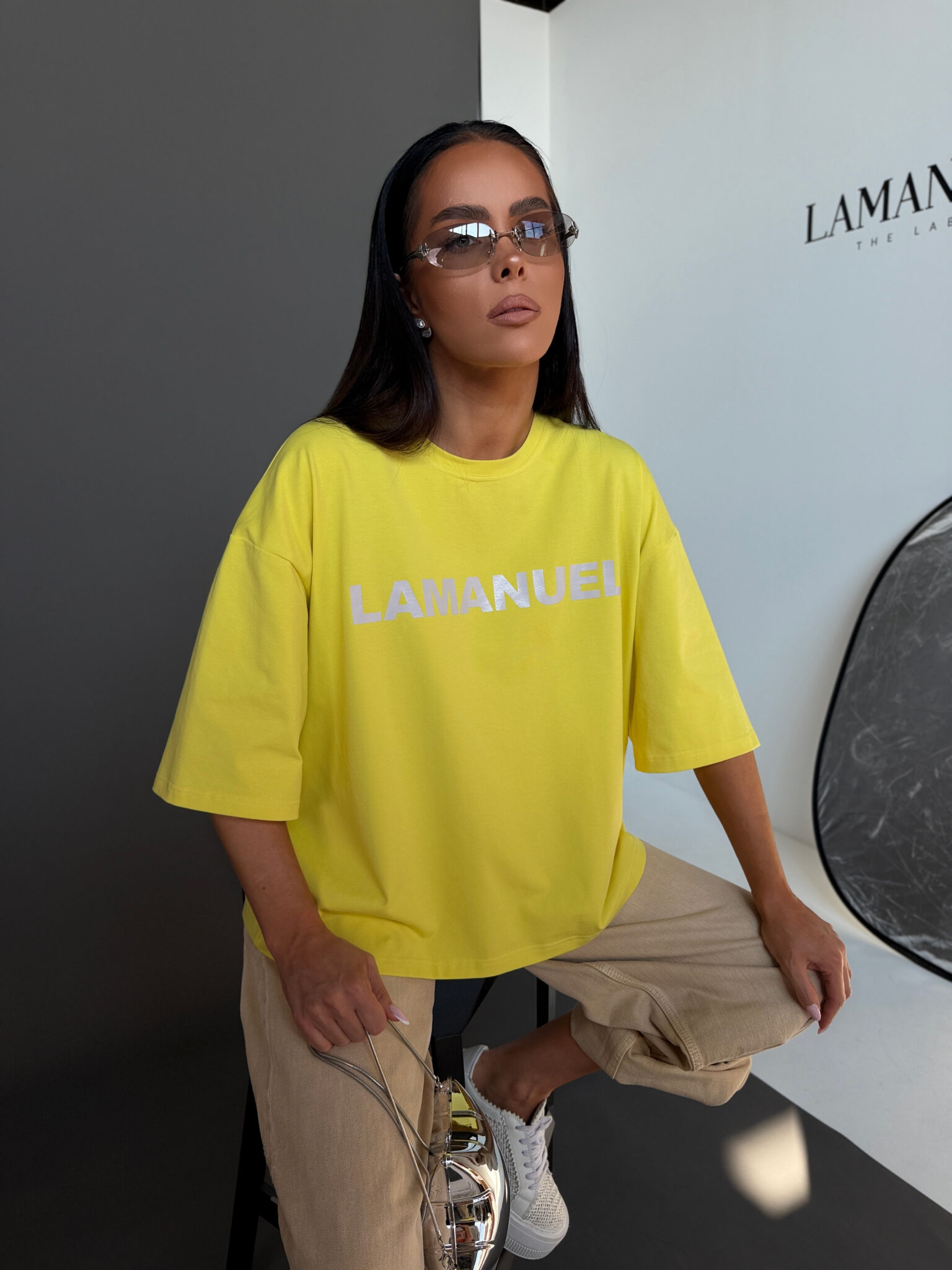 Tshirt BLANK żółty - obrazek 2