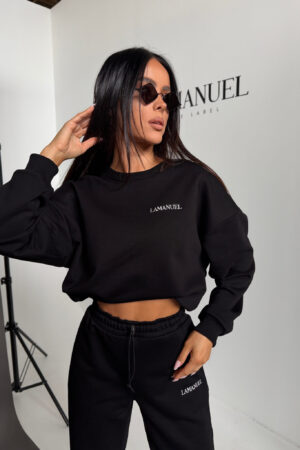 Komplet WOMAN czarny