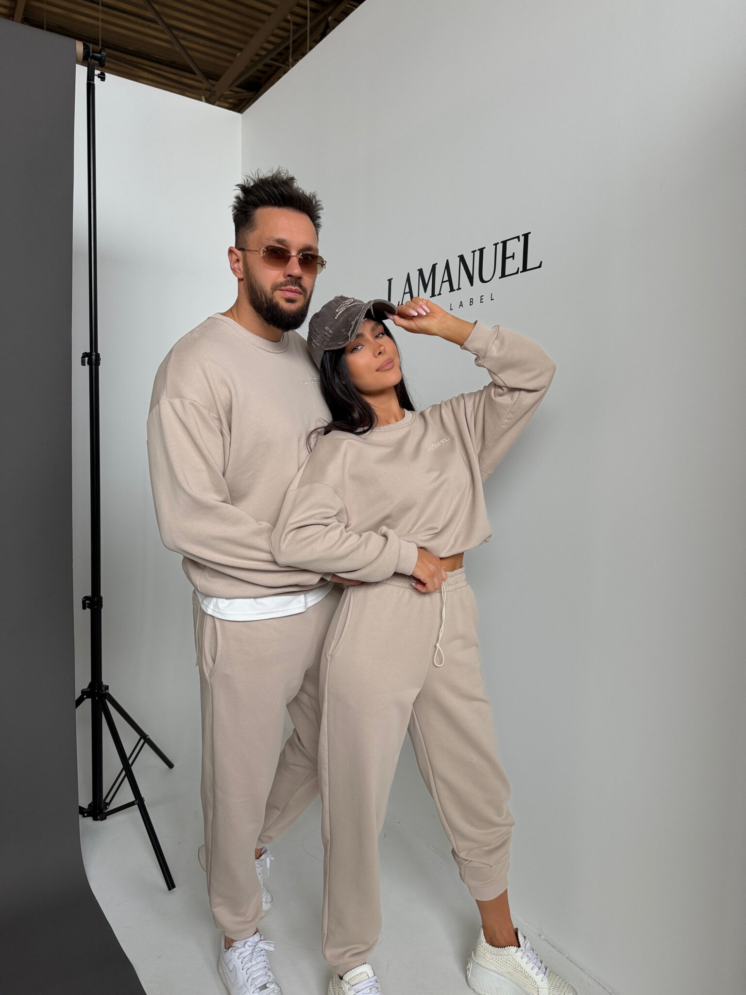 Komplet MEN beż - obrazek 4