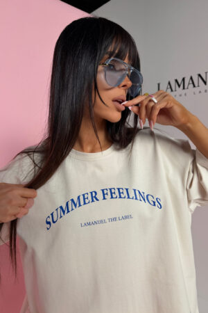 Tshirt SUMMER beż