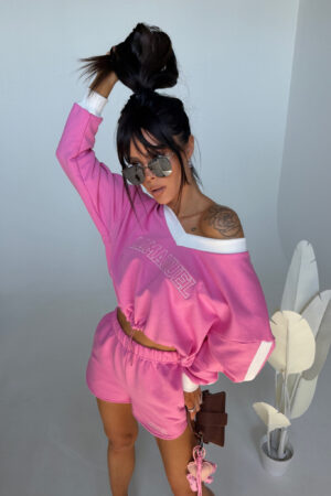 Komplet DOUBLE róż