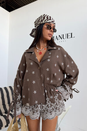 Komplet DEL MAR czekolada