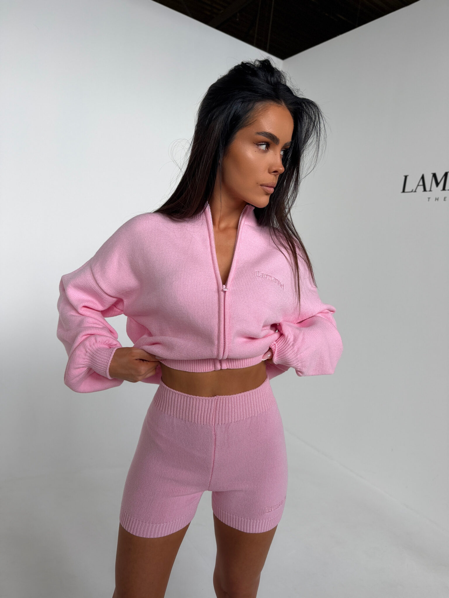 Komplet SOCIAL róż - obrazek 3