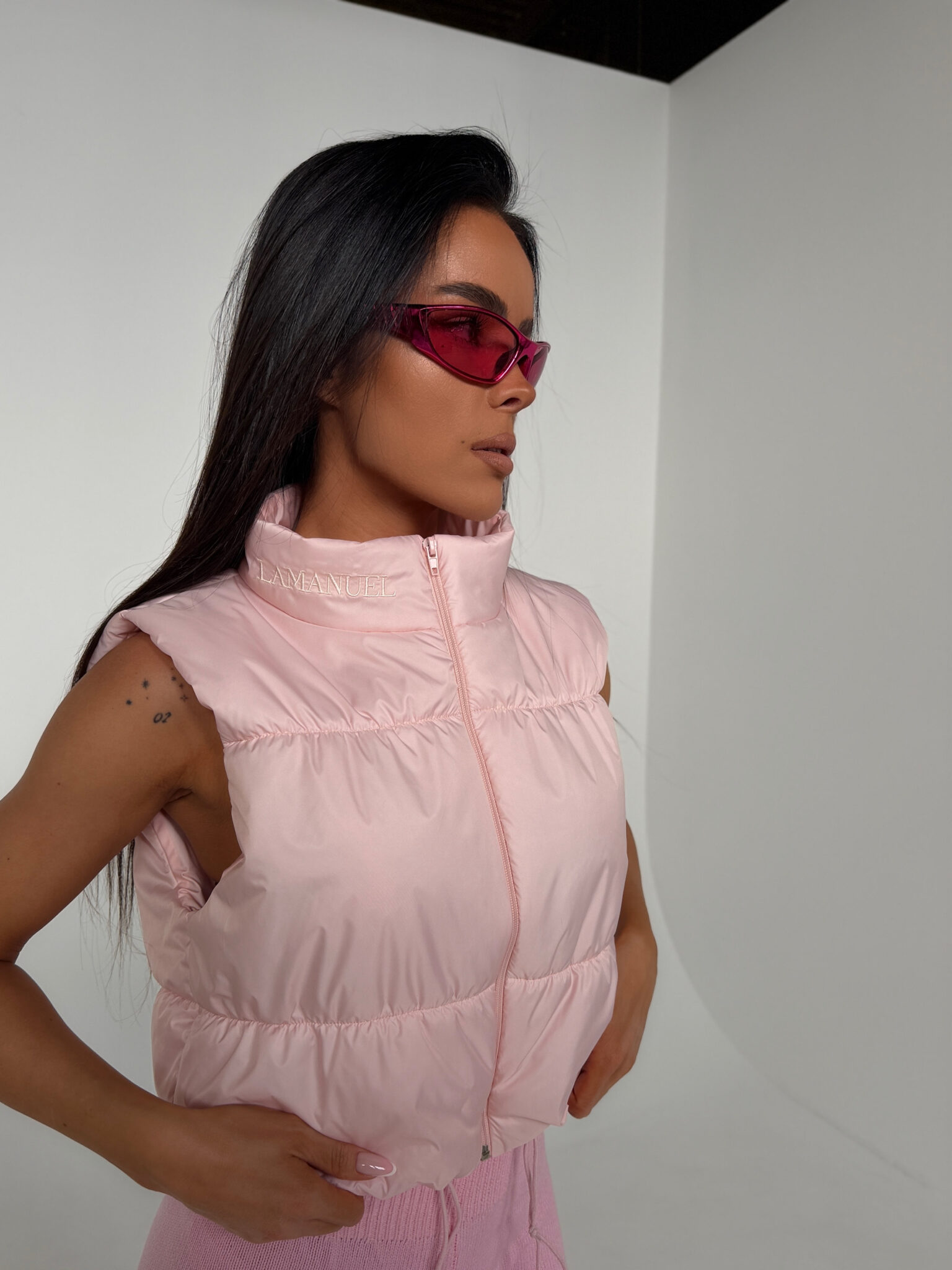 Kamizelka CLEAR puder - obrazek 3