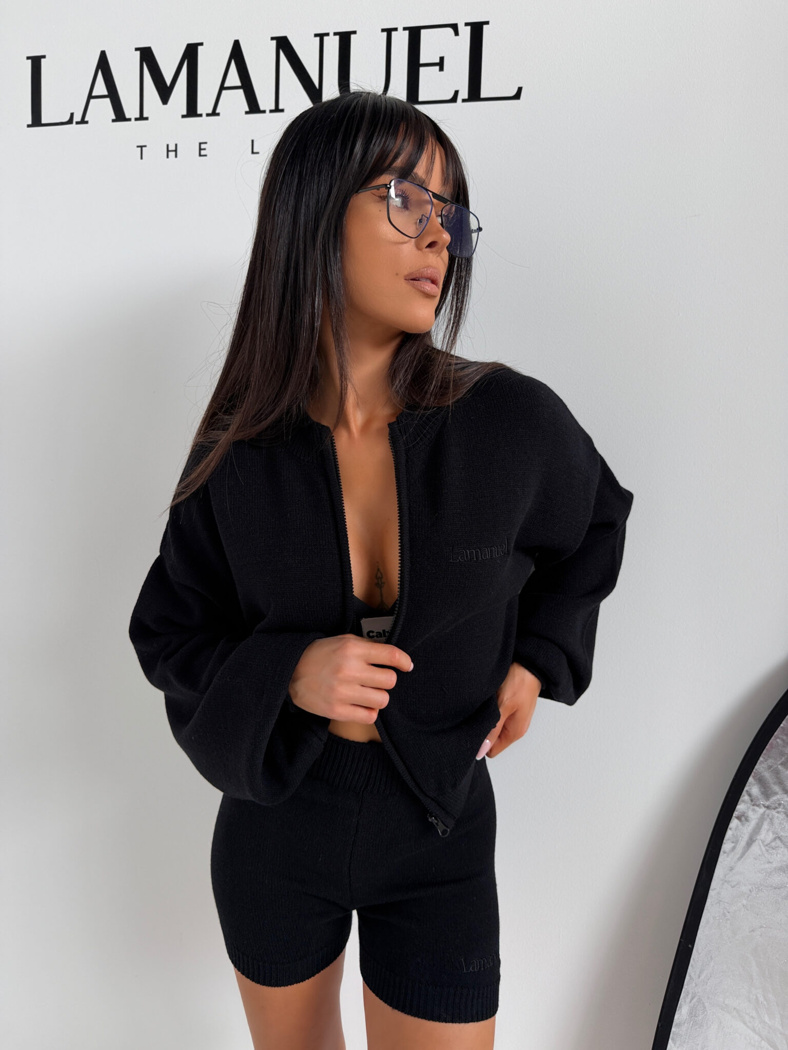 Komplet SOCIAL czarny - obrazek 6