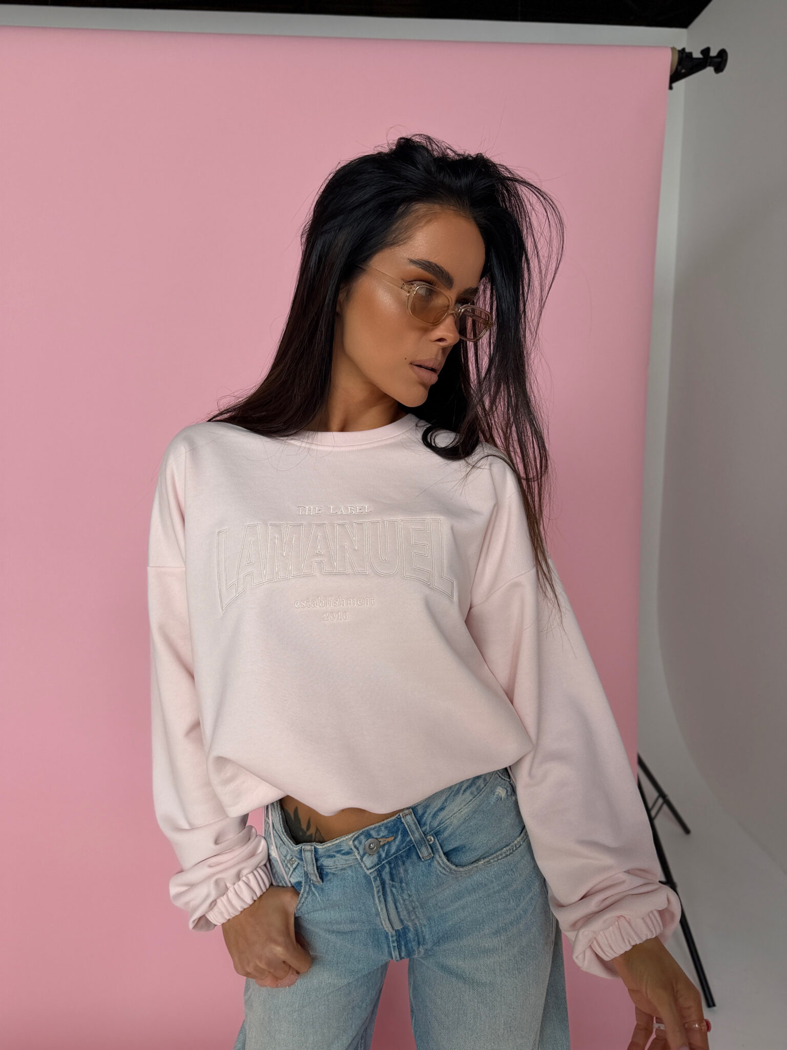 Bluza ADORA puder - obrazek 2