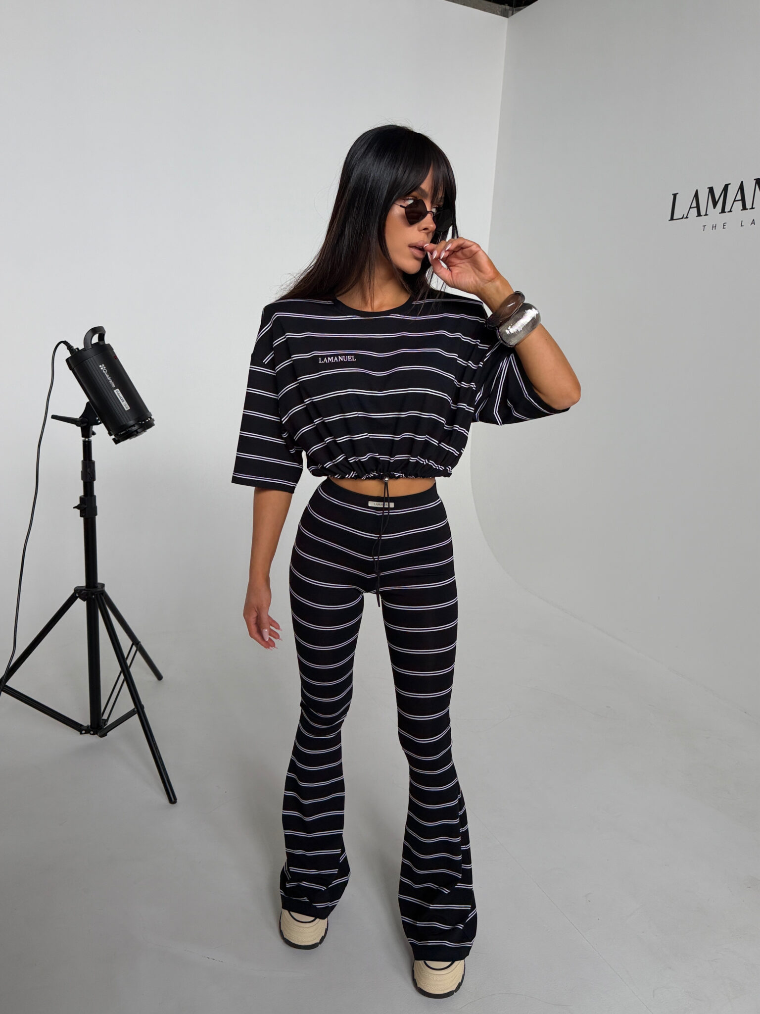 Legginsy TRIBE czarny - obrazek 5