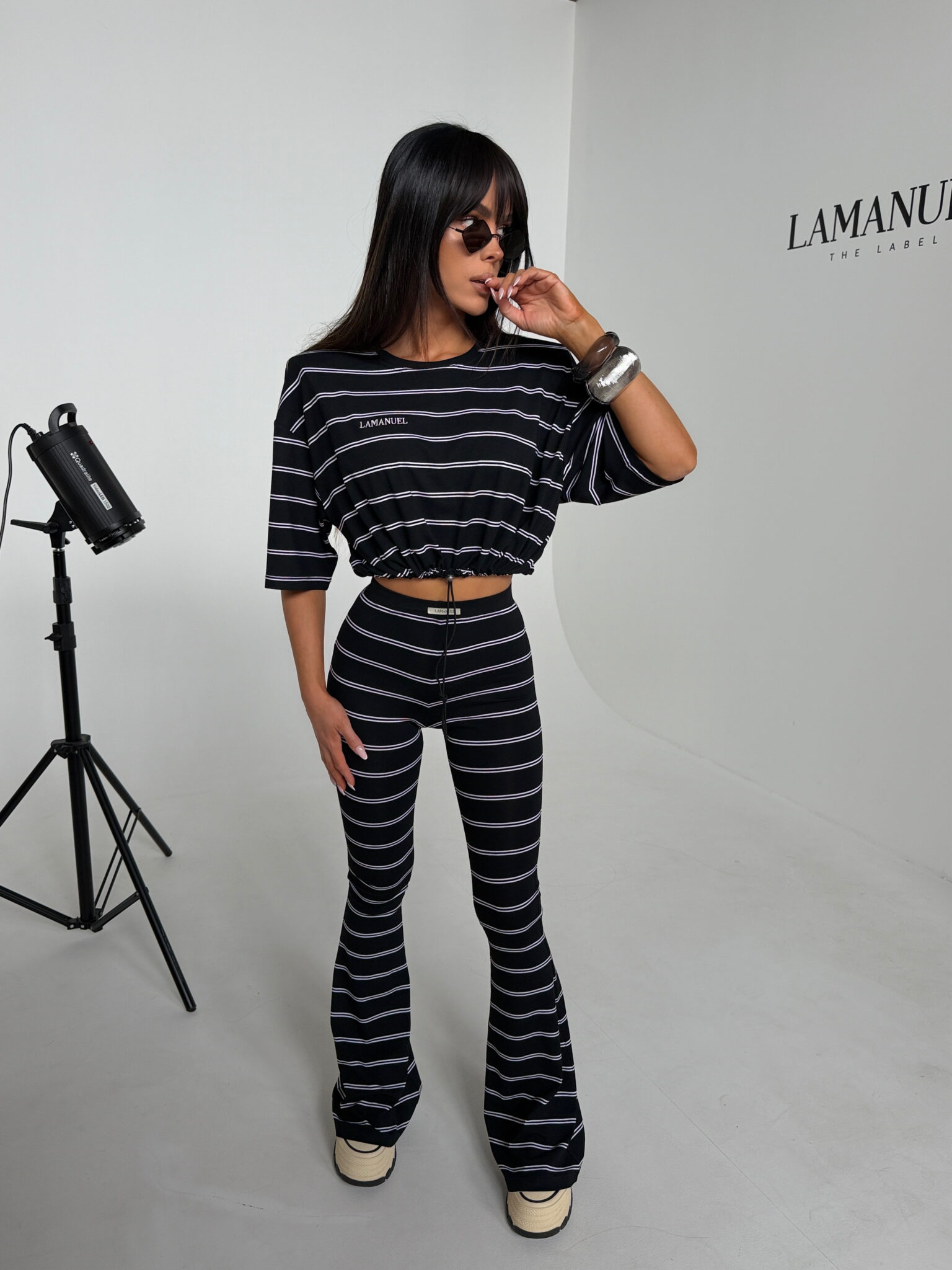 Legginsy TRIBE czarny - obrazek 4