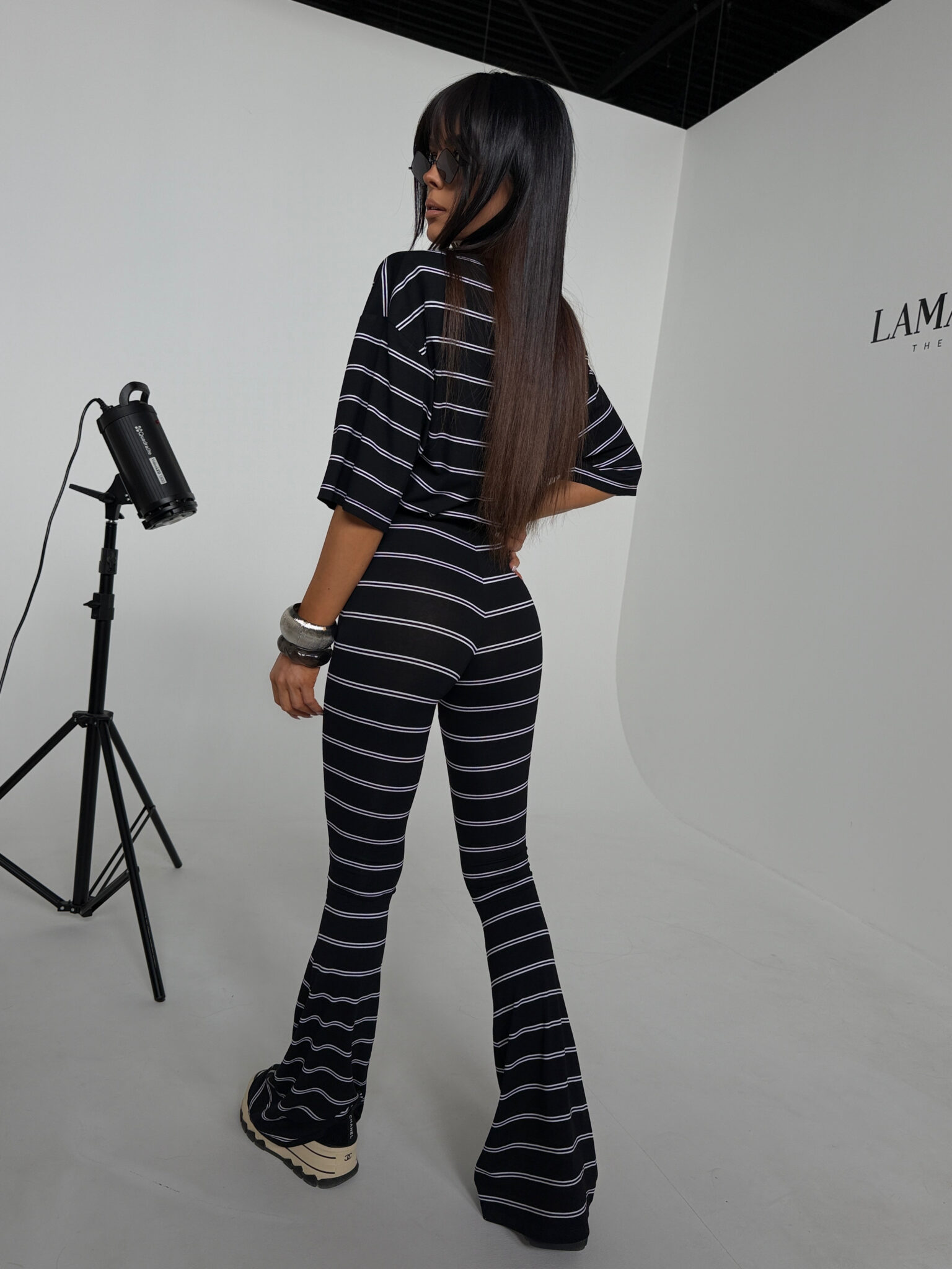 Legginsy TRIBE czarny - obrazek 3