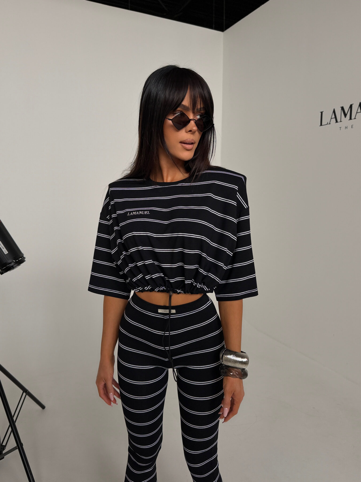 Legginsy TRIBE czarny - obrazek 6