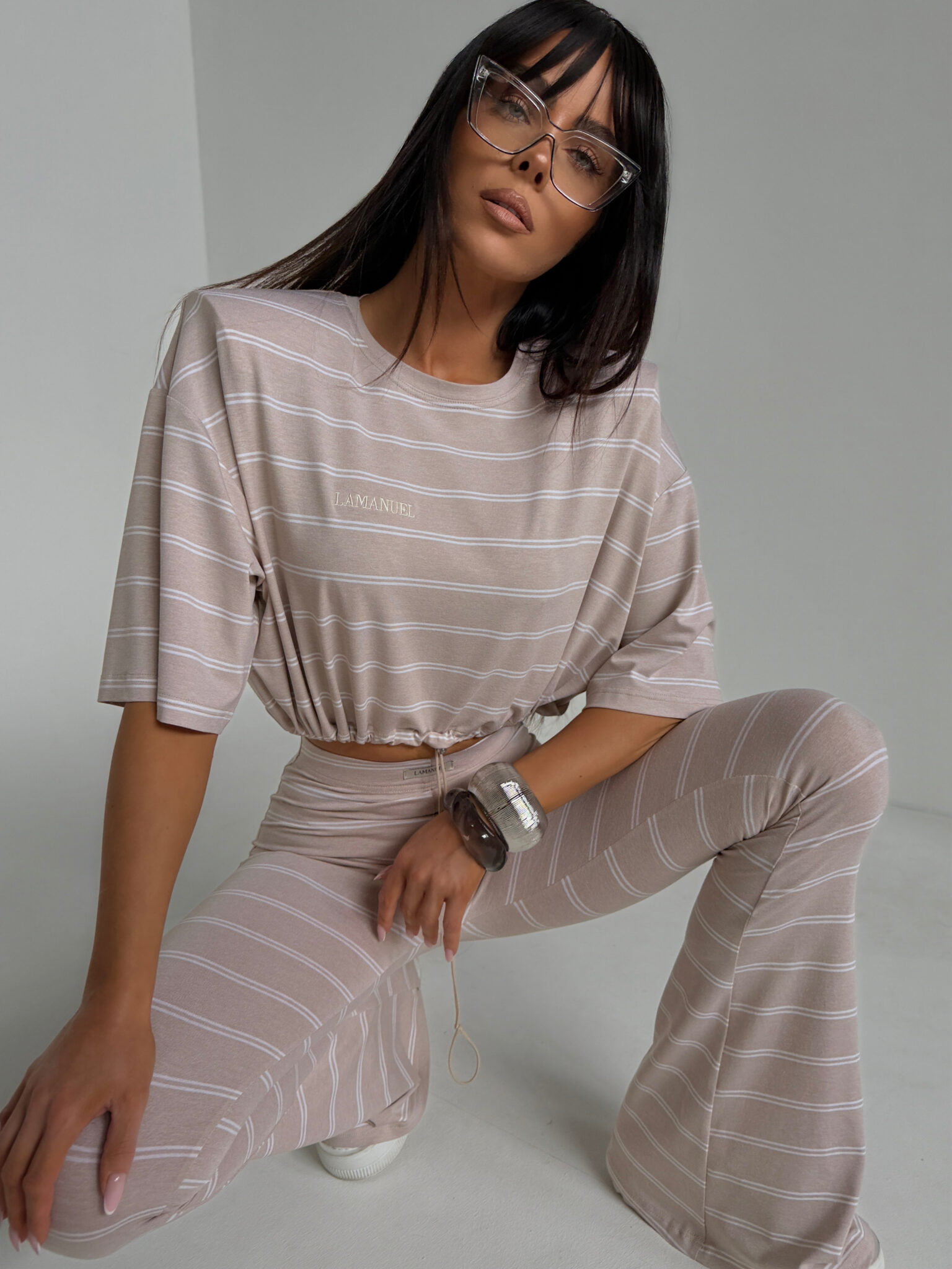 Tshirt TRIBE beż - obrazek 3