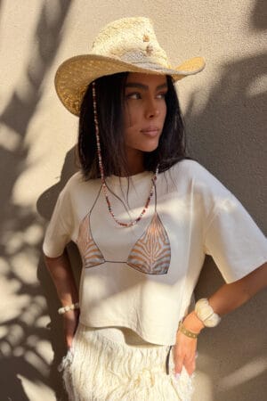 Tshirt RIVIERA kokos - obrazek 2